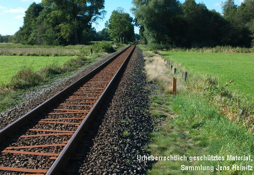EBOE Strecke 11.4km Nähe Brücke Höllenbek 30-Sep-2015